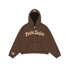 Mocha Zip-Up