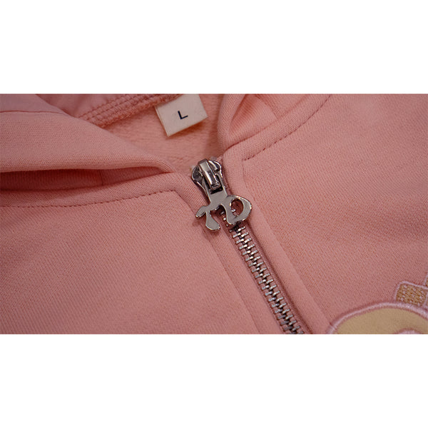 Pink Zip-Up